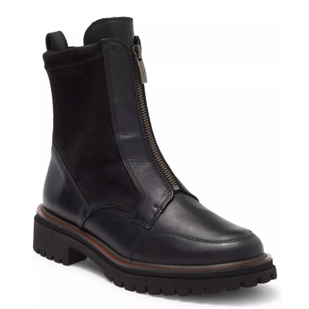 NWT Paul Green Sheridan Leather Lug Boots US W8